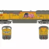 Athearn Genesis 2.0 ATHG27256 HO EMD SD90MAC, Standard DC, Union Pacific #3681