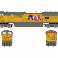 Athearn Genesis ATHG27282 HO EMD SD90/43MAC, Standard DC, Canadian Pacific #3747