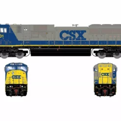 Athearn Genesis 2.0 ATHG28086 HO EMD SD80MAC, Standard DC, CSX YN2 #801