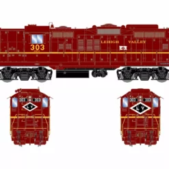 Athearn Genesis ATHG30722 HO EMD GP18, Tsunami2 DCC Sound, Lehigh Valley #303