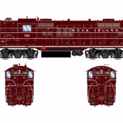 Athearn Genesis ATHG30628 HO EMD GP18, Standard DC, Rock Island #1340