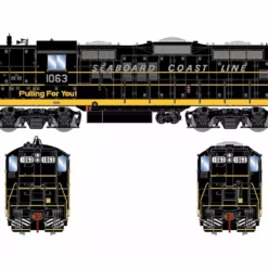 Athearn Genesis ATHG30732 HO EMD GP18, Tsunami2 DCC Sound, Seaboard Coast Line #1063