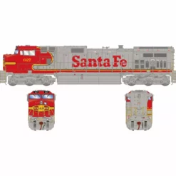 Athearn Genesis 2.0 ATHG31626 HO GE Dash 9-44CW, Tsunami2 DCC Sound, Santa Fe #627