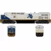 Athearn Genesis 2.0 ATHG31535 HO GE Dash 9-44CW, Standard DC, Fortescue Railway #007