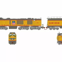 Athearn Genesis ATHG41244 HO GE Gas Turbine, Tsunami2 DCC Sound, With Tender, Union Pacific #59