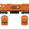 Athearn Genesis ATHG64831 HO EMD GP40-2, Standard DC, Detroit Toledo & Ironton #407