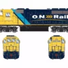 Athearn Genesis ATHG64840 HO EMD GP40-2, Standard DC, Ontario Northland #2202