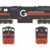Athearn Genesis ATHG64843 HO EMD GP40-2L, Standard DC, Guilford MEC #510