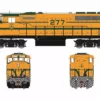Athearn Genesis ATHG64947 HO EMD GP40-2L, Tsunami2 DCC Sound, Maine Central #277