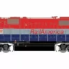 Athearn Genesis ATHG65087 HO EMD GP40-2L, Standard DC, Rail America/TP&W #4052