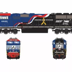 Athearn Genesis ATHG65193 HO EMD SD60E, Standard DC, Norfolk Southern Veterans #6920