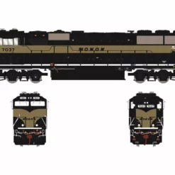 Athearn Genesis ATHG65198 HO EMD SD60E, Standard DC, Norfolk Southern Monon Heritage #7037