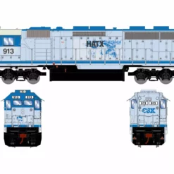 Athearn Genesis ATHG65714 HO EMD SD45-2, Standard DC, HATX #913