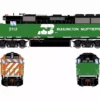 Athearn Genesis ATHG65924 HO EMD GP50, Tsunami2 DCC Sound, Burlington Northern #3112