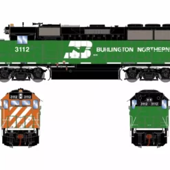 Athearn Genesis ATHG65924 HO EMD GP50, Tsunami2 DCC Sound, Burlington Northern #3112