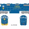Athearn Genesis ATHG66358, HO Scale EMD GP39-2, Tsunami2 Sound & DCC, D&H #7404