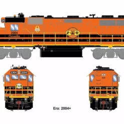 Athearn Genesis ATHG66361, HO Scale EMD GP39-2, Tsunami2 Sound & DCC, PNWR #2304