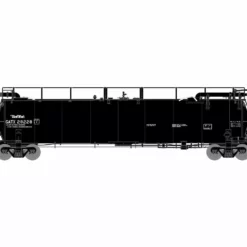 Athearn Genesis ATHG67936 HO TankTrain, Intermediate Single Car, GATX Black #28230