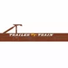 Athearn ATH14343 N F89-F TOFC Flat Car, TTX Brown #152206