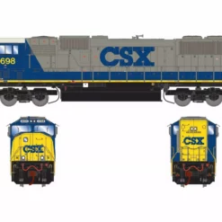 Athearn Genesis ATHG71116 HO EMD SD70M, Standard DC, CSX YN2 #4698