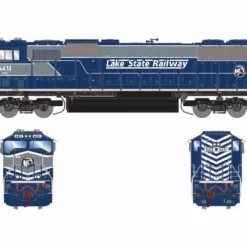Athearn Genesis ATHG71124 HO EMD SD70M, Standard DC, Lake State Railway #6432