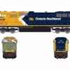 Athearn Genesis ATHG71125 HO EMD SD70M, Standard DC, Ontario Northland #2120