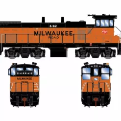 Athearn Genesis ATHG74519 HO EMD MP15AC, Standard DC, Milwaukee Road #442