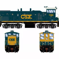 Athearn Genesis ATHG74632 HO EMD MP15AC, Tsunami2 DCC Sound, CSX #1180