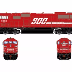 Athearn Genesis 2.0 ATHG75623 HO EMD SD60M Tri-Clops, Tsunami2 DCC Sound, Ex-SOO CP #6062