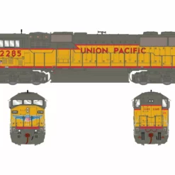 Athearn Genesis ATHG75533 HO EMD SD60M, Standard DC, Union Pacific #2285