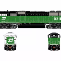 Athearn Genesis ATHG75638 HO EMD SD60M, Tsunami2 DCC Sound, Burlington Northern #9211