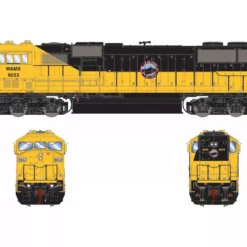 Athearn Genesis ATHG75645 HO EMD SD60M, Tsunami2 DCC Sound, WAMX #6033
