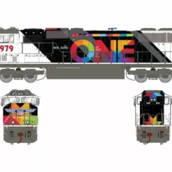 Athearn Genesis ATHG75818 HO EMD SD70M, Tsunami2 DCC Sound, Union Pacific We Are One #1979