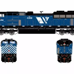 Athearn Genesis ATHG75848 HO EMD SD70ACe, Tsunami2 DCC Sound, Montana Rail Link #4315