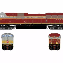 Athearn Genesis ATHG75752 HO EMD SD70ACu, Standard DC, CPR Heritage Block Lettering #7019