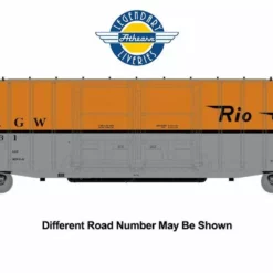 Athearn Genesis ATHG75885, HO Scale 60ft Auto Parts Boxcar, D&RGW #63861