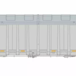 Athearn Genesis ATHG76728 HO NSC 6400 Gondola With Cover, CIGX #801777