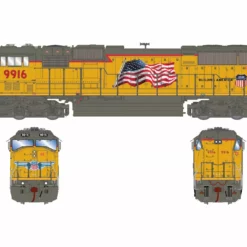 Athearn Genesis 2.0 ATHG80264 HO EMD SD59M-2, Tsunami2 DCC Sound, Union Pacific #9916