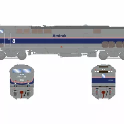 Athearn Genesis ATHG81234 HO GE P42DC, Standard DC, Amtrak Phase IV #8