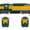 Athearn Genesis ATHG82728 HO EMD GP9, Standard DC, Chicago & North Western #1737