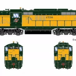 Athearn Genesis ATHG82830 HO EMD GP9, Tsunami2 DCC Sound, Chicago & North Western #1756