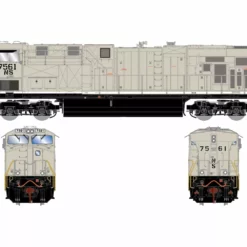 Athearn Genesis ATHG83196 HO GE ES40DC, Tsunami2 DCC Sound, Norfolk Southern Primer #7561