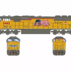 Athearn Genesis ATHG8522 HO EMD SD60M, Tsunami2 DCC Sound, Union Pacific #2442