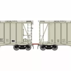 Athearn Genesis ATHG87487 HO GATC 2600 Airslide Hopper, Missouri Pacific Drawbar Set #720992