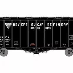 Athearn Genesis ATHGN23399 N GATC 2600 Airslide Hopper, Revere Sugar GACX #42987