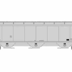Athearn Genesis ATHG97143 HO Trinity 5161 3-Bay Covered Hopper, CAGX #1032