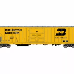 Athearn Genesis ATHG66400 HO FGE 57ft Mechanical Reefer, Tsuanmi2 Sound Car DCC Sound, BNFE/Yellow #9277