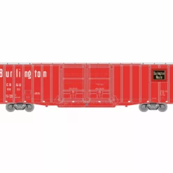 Athearn ATH6701 N 60ft PS Auto Box, Chicago Burlington & Quincy #9816