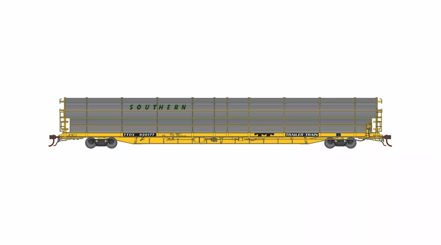 Athearn ATH15026 N F89-F Bi-Level Auto Rack, Southern #930177