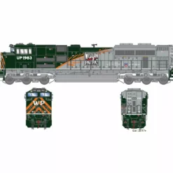 Athearn Genesis 2.0 ATHG19830 HO EMD SD70ACe, Standard DC, Union Pacific WP Heritage #1983